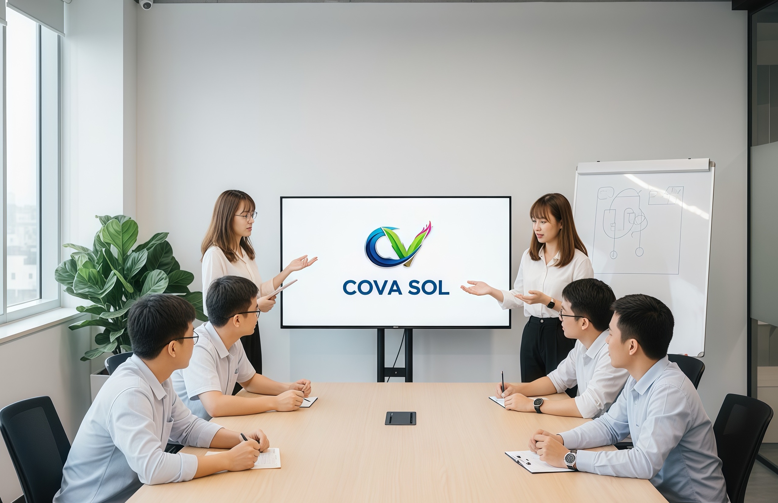 Phòng họp chiến lược của COVASOL